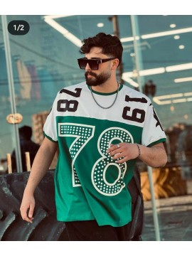 تیشرت یقه گرد سایز بزرگ کد 1515